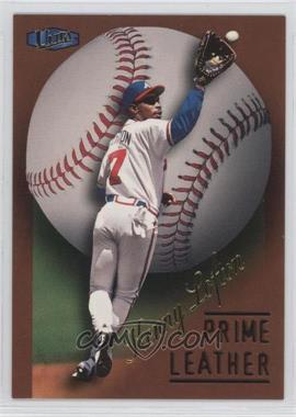 1998 Ultra - Prime Leather #17 PL - Kenny Lofton