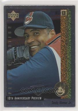 1998 Upper Deck - 10th Anniversary Preview - Retail #17 - Sandy Alomar Jr. [Noted]