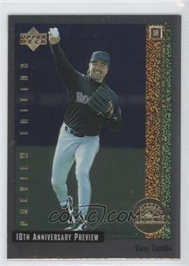 1998 Upper Deck - 10th Anniversary Preview - Retail #37 - Vinny Castilla