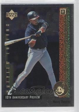 1998 Upper Deck - 10th Anniversary Preview - Retail #46 - Manny Ramirez