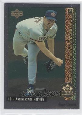 1998 Upper Deck - 10th Anniversary Preview #3 - Roger Clemens