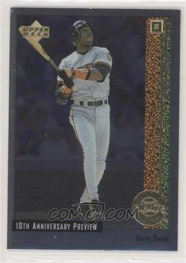 1998 Upper Deck - 10th Anniversary Preview #56 - Barry Bonds [EX to NM]