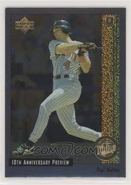 1998 Upper Deck - 10th Anniversary Preview #57 - Paul Molitor