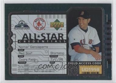 1998 Upper Deck - All-Star Credentials #AS25 - Nomar Garciaparra