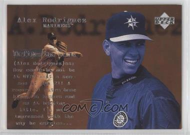 1998 Upper Deck - [Base] #146 - Define the Game - Alex Rodriguez