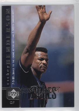 1998 Upper Deck - [Base] #211 - Game Dated - Rickey Henderson