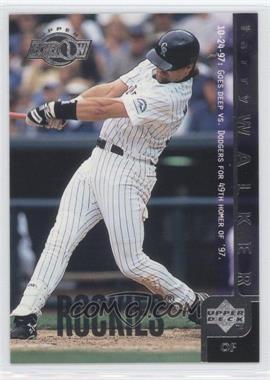 1998 Upper Deck - [Base] #456 - Upper Echelon - Larry Walker