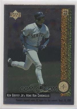 1998 Upper Deck - Ken Griffey Jr.'s Home Run Chronicles #53 - Ken Griffey Jr.