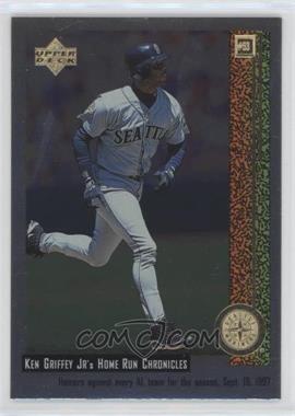 1998 Upper Deck - Ken Griffey Jr.'s Home Run Chronicles #53 - Ken Griffey Jr.