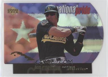 1998 Upper Deck - National Pride #NP4 - Jose Canseco