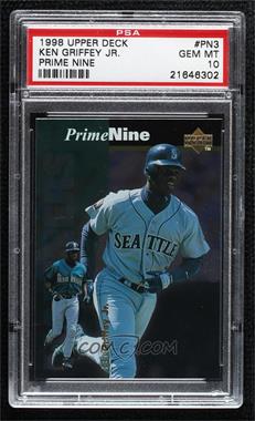 1998 Upper Deck - Prime Nine #PN3 - Ken Griffey Jr. [PSA 10 GEM MT]