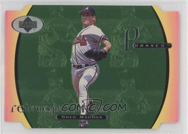 1998 Upper Deck - Retrospectives #12 - Greg Maddux