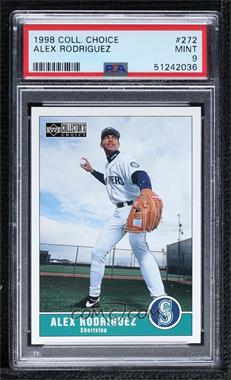 1998 Upper Deck Collector's Choice - [Base] #272 - Alex Rodriguez [PSA 9 MINT]