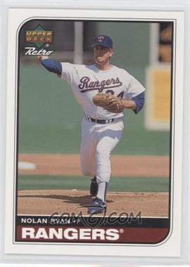 1998 Upper Deck Retro - [Base] #97 - Nolan Ryan