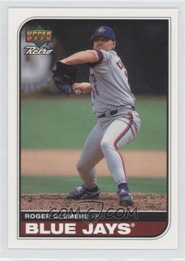 1998 Upper Deck Retro - [Base] #99 - Roger Clemens