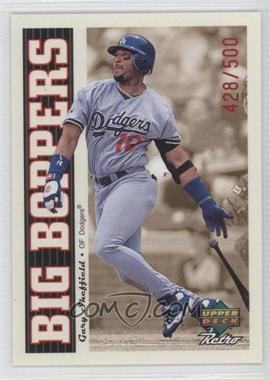 1998 Upper Deck Retro - Big Boppers #B27 - Gary Sheffield /500