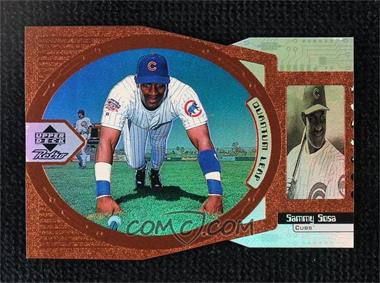 1998 Upper Deck Retro - Quantum Leap #Q23 - Sammy Sosa /50