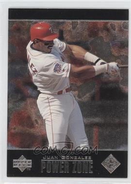 1998 Upper Deck Special F/X - Power Zone #PZ3 - Juan Gonzalez