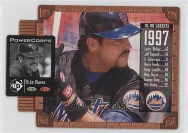 1998 Upper Deck UD3 - [Base] - Die-Cut #130 - Mike Piazza /1000