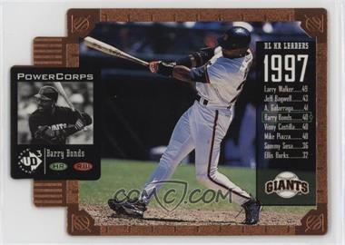 1998 Upper Deck UD3 - [Base] - Die-Cut #145 - Barry Bonds /1000