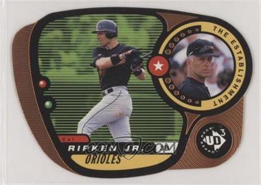 1998 Upper Deck UD3 - [Base] - Die-Cut #155 - Cal Ripken Jr. /1000