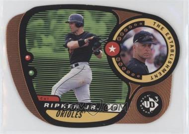 1998 Upper Deck UD3 - [Base] - Die-Cut #155 - Cal Ripken Jr. /1000