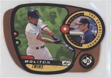 1998 Upper Deck UD3 - [Base] - Die-Cut #160 - Paul Molitor /1000