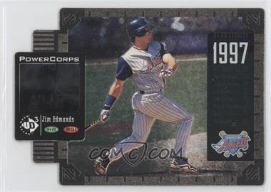 1998 Upper Deck UD3 - [Base] - Die-Cut #46 - Jim Edmonds /2000