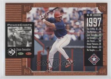 1998 Upper Deck UD3 - [Base] #149 - Juan Gonzalez