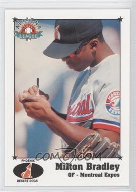 1999 Arizona Fall League Prospects - [Base] #4 - Milton Bradley