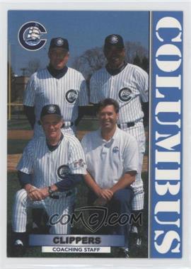 1999 Blueline Columbus Clippers - [Base] #3 - Rick Tomlin, Bill Robinson, Hop Cassady, Darren London