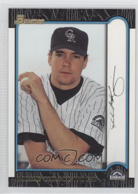 1999 Bowman - [Base] - Gold #397 - Mike Kusiewicz /99