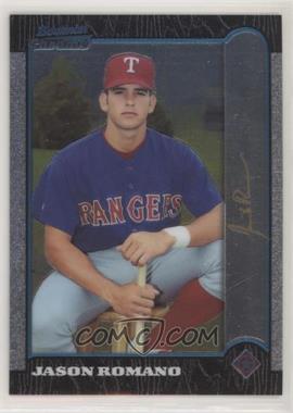 1999 Bowman Chrome - [Base] - Gold Signature #376 - Jason Romano