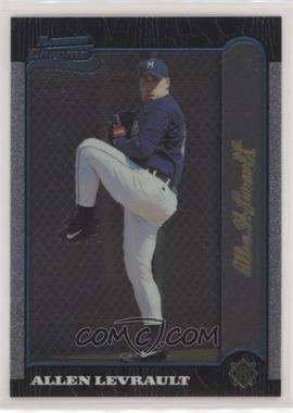 1999 Bowman Chrome - [Base] - Gold Signature #385 - Allen Levrault