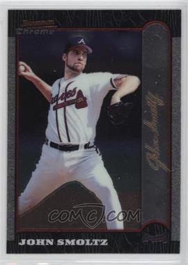 1999 Bowman Chrome - [Base] - Gold Signature #69 - John Smoltz