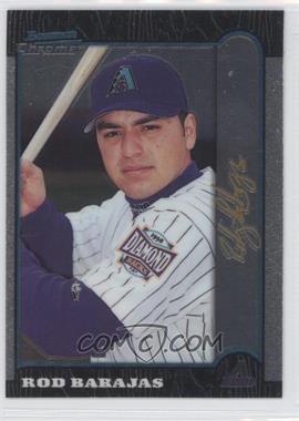 1999 Bowman Chrome - [Base] - Gold Signature #86 - Rod Barajas