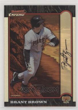 1999 Bowman Chrome - [Base] - International Refractor #279 - Brant Brown /100