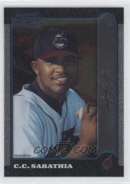 1999 Bowman Chrome - [Base] - International #344 - C.C. Sabathia