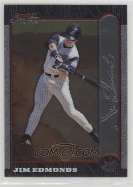 1999 Bowman Chrome - [Base] - International #9 - Jim Edmonds