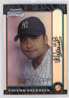 1999 Bowman Chrome - [Base] - Refractor #149 - Victor Valencia