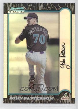 1999 Bowman Chrome - [Base] - Refractor #331 - John Patterson