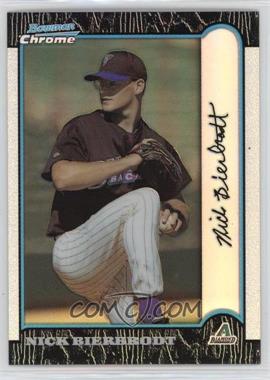 1999 Bowman Chrome - [Base] - Refractor #390 - Nick Bierbrodt