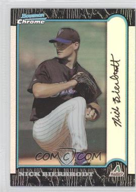 1999 Bowman Chrome - [Base] - Refractor #390 - Nick Bierbrodt