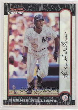 1999 Bowman Chrome - [Base] - Refractor #41 - Bernie Williams