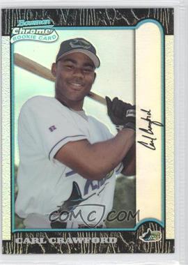 1999 Bowman Chrome - [Base] - Refractor #440 - Carl Crawford