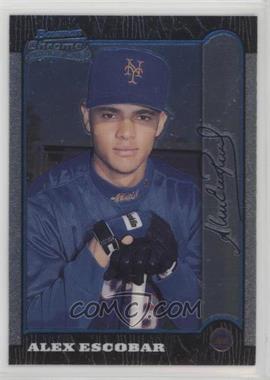 1999 Bowman Chrome - [Base] #214 - Alex Escobar