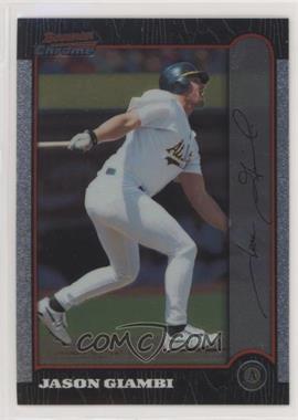 1999 Bowman Chrome - [Base] #267 - Jason Giambi