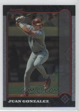 1999 Bowman Chrome - [Base] #285 - Juan Gonzalez