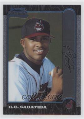 1999 Bowman Chrome - [Base] #344 - C.C. Sabathia [EX to NM]