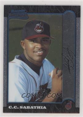 1999 Bowman Chrome - [Base] #344 - C.C. Sabathia [EX to NM]